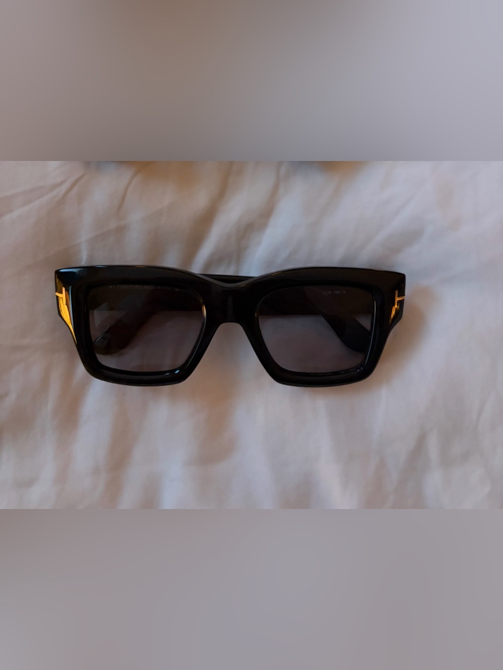Tom Ford Ilias Black Sunglasses